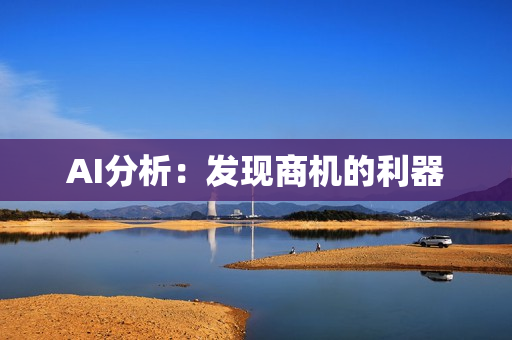 AI分析：發(fā)現(xiàn)商機(jī)的利器
