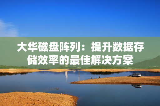 大華磁盤陣列：提升數據存儲效率的最佳解決方案