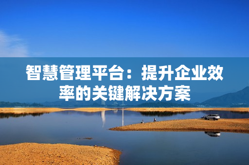 智慧管理平臺：提升企業(yè)效率的關(guān)鍵解決方案