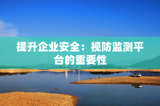 提升企業(yè)安全：視防監(jiān)測(cè)平臺(tái)的重要性