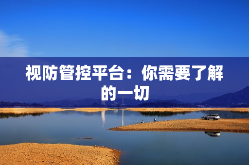 視防管控平臺：你需要了解的一切