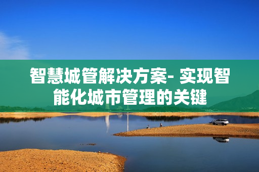 智慧城管解決方案- 實現智能化城市管理的關鍵