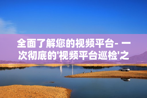 全面了解您的視頻平臺- 一次徹底的'視頻平臺巡檢'之旅