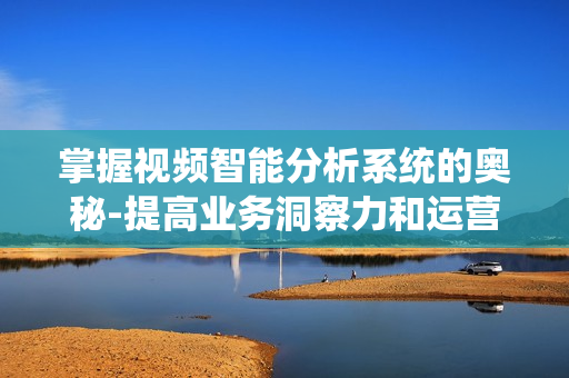 掌握視頻智能分析系統的奧秘-提高業務洞察力和運營效率