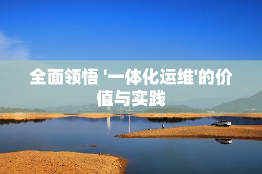 全面領(lǐng)悟 '一體化運(yùn)維'的價(jià)值與實(shí)踐