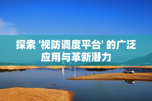 探索 '視防調(diào)度平臺(tái)' 的廣泛應(yīng)用與革新潛力