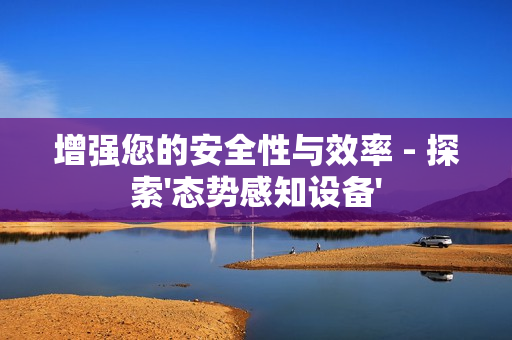 增強您的安全性與效率 - 探索'態勢感知設備'