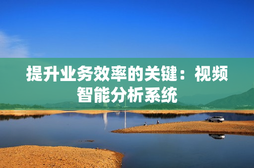 提升業(yè)務(wù)效率的關(guān)鍵：視頻智能分析系統(tǒng)
