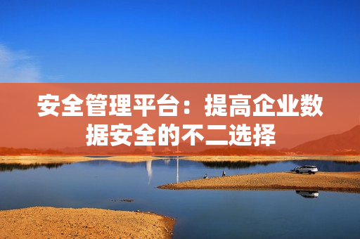 安全管理平臺：提高企業數據安全的不二選擇